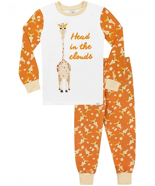 Harry Bear Boys Giraffe Pajamas