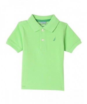 Nautica Short Sleeve Solid Pique