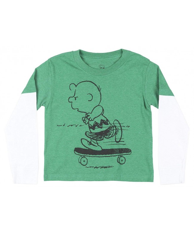 Peanuts Charlie Brown Layered T Shirt