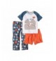 Carters Boys 3 Piece All Star Pajama