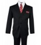 Black Bianco Boys Pinstripe Matching