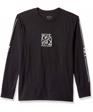 Boys Flipper Long Sleeve Crew Neck T-Shirt - Black - CS18ETGCAK4