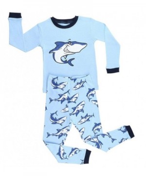 Elowel Shark Pajama Cotton Size12M 8Y