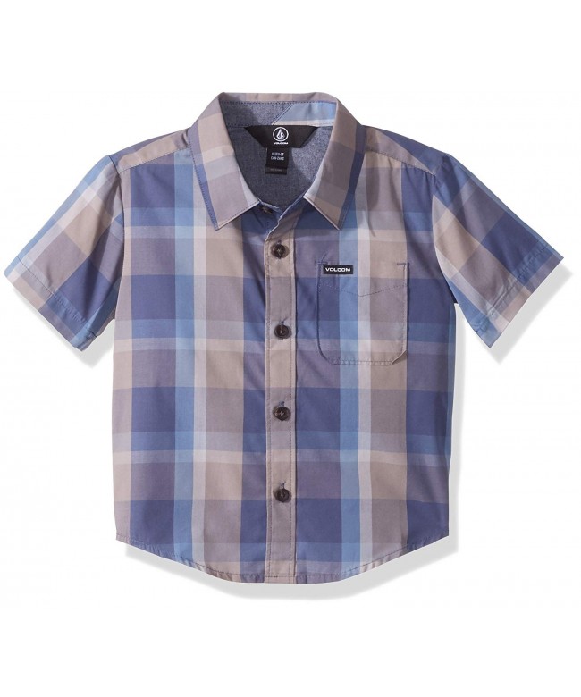 Volcom Woodson Sleeve Button Little