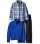 Nautica 3 Piece Sweater Pants Button Down