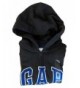 Boys Fleece Arch Logo Hoodie