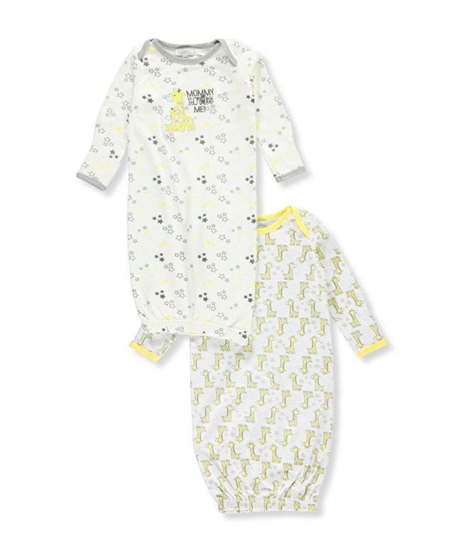 Quiltex Toddler Giraffe Sleeper Gowns