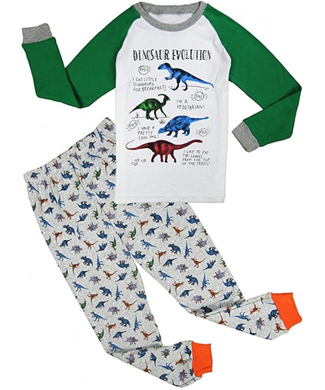 Babygp Dinosaur Piece Pajama Cotton