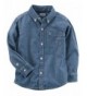 Carters Charters Sleeve Chambray Button Front
