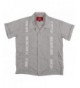 Crowns Essentials Guayabera Button Shirt