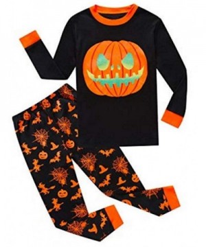 Halloween Cartoon Pumpkin Pajamas Outfits