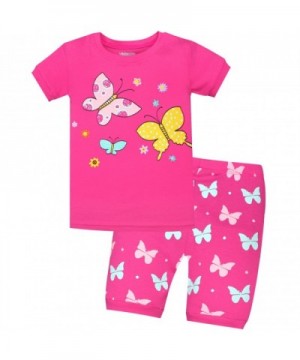 AMGLISE Pajamas Sleepwear HotPink 12M 7Years