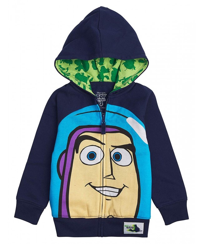 Toy Story Big Face Zip-Up Hoodies - Buzz Lightyear - Sheriff Woody ...