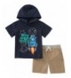 Kids Headquarters Pieces Hooded Shorts