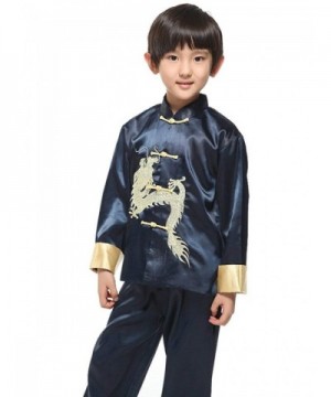 Evaliana Chinese Dragon Embroidered Outfits