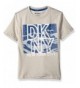 DKNY Sleeve Grindle Jersey T Shirt