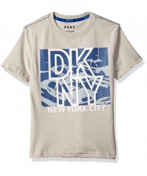 DKNY Sleeve Grindle Jersey T Shirt