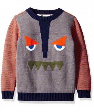 Petit Lem Boys Funny Sweater