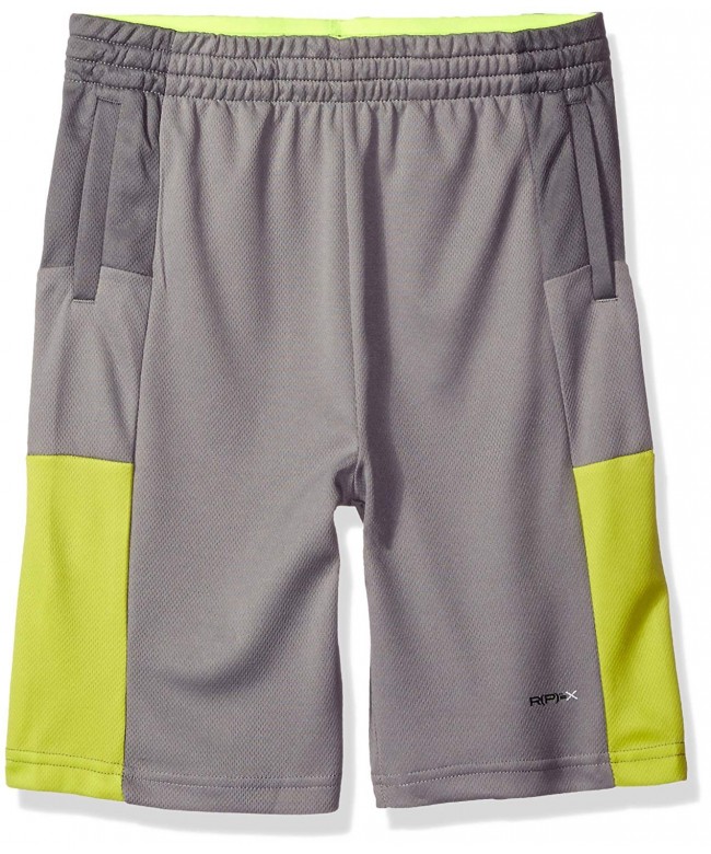 Boys Slim Colorblock Active Short