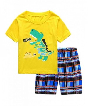 Children Cartoon Dinosaur Pyjamas Clothing