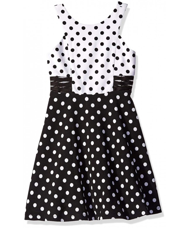 Tween Diva Girls Black White