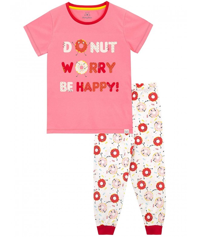 Harry Bear Girls Pajamas Donut