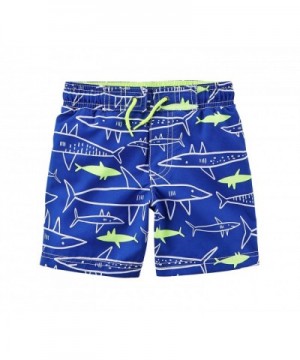 Carters Boys Neon Shark Trunks