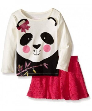 Kidtopia Girls Set Long Sleeve Panda