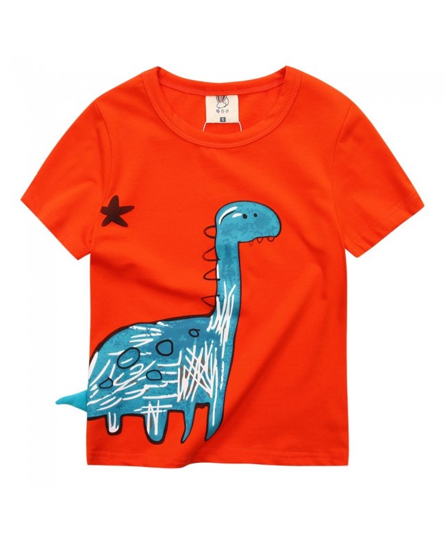 VYU Sleeve Dinosaur Shirt Cotton