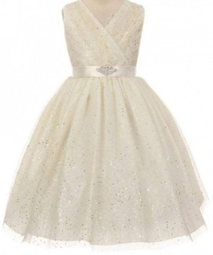 Glitter Rhinestone Special Flowers Dresses