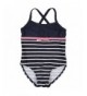 Polarn Pyret Striped Swimsuit 6 8YRS