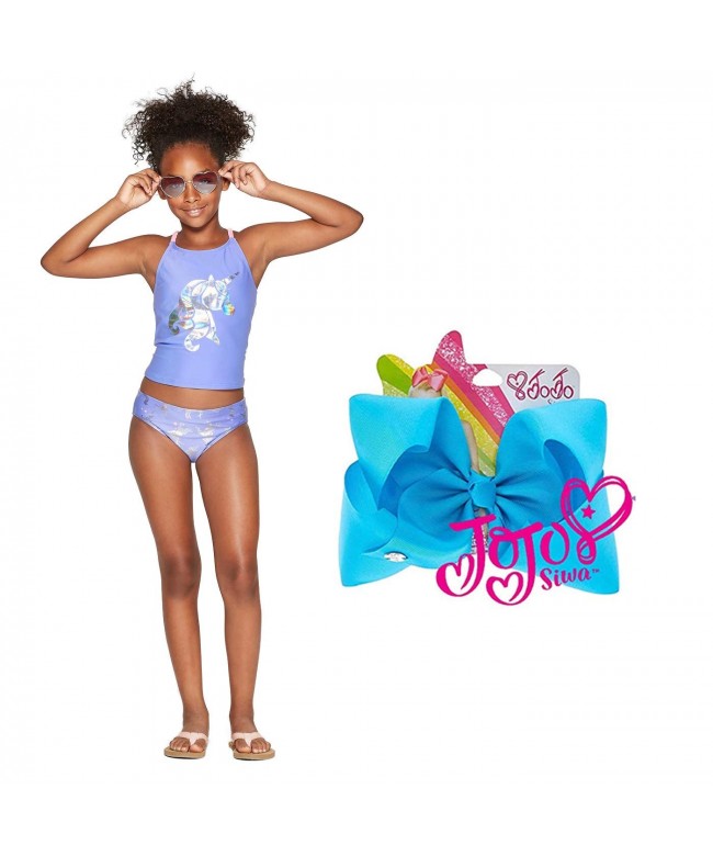 Unicorn Tankini Swimsuit Little Purple