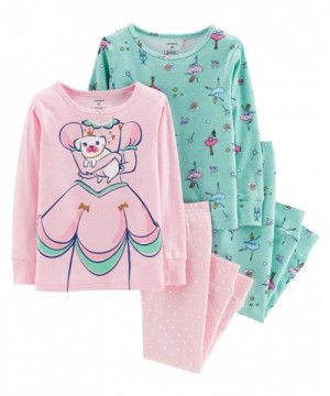 Carters Girls Pajamas Cotton Princess