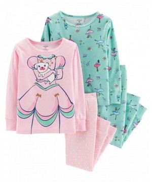 Carters Girls Pajamas Cotton Princess