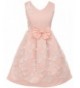BluNight Satin Butterfly Flower Dress