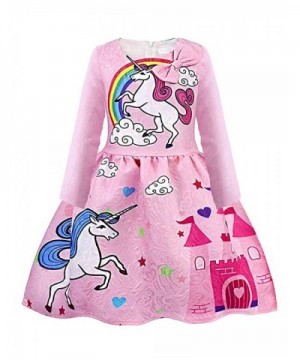 Summer Sleeveless Unicorn Toddler Rainbow - Pinkbow(long Sleeve ...