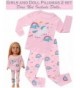 Unicorn Sleepwear Matching Toddlers Children