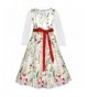 Sunny Fashion Flower Embroidered Birthday