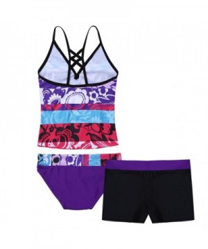 New Trendy Girls' Tankini Sets