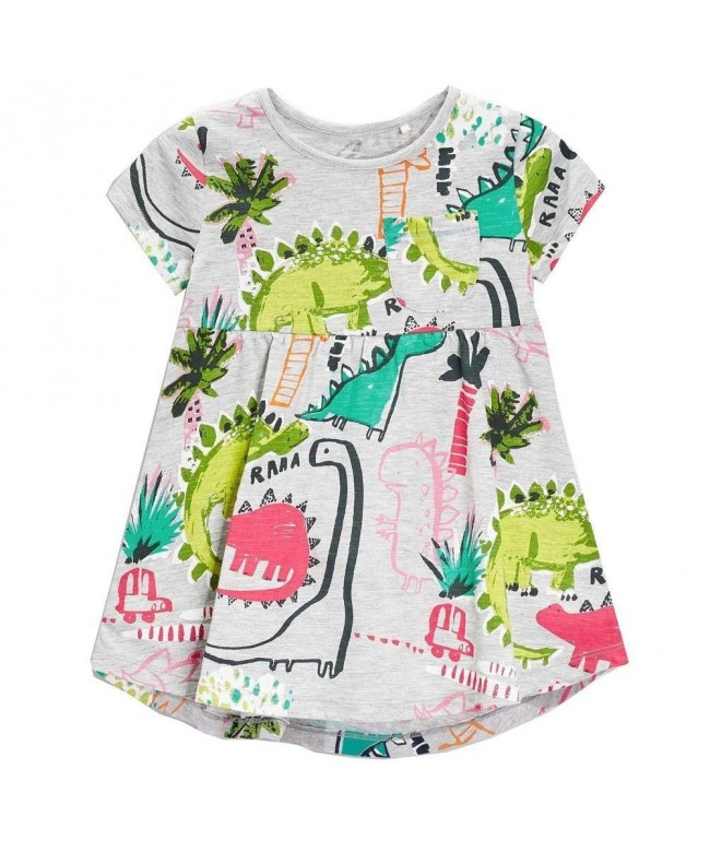 Frogwill Dinosaur Sleeve Summer Casual