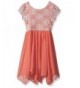 Speechless Girls Floral Sequin Dress