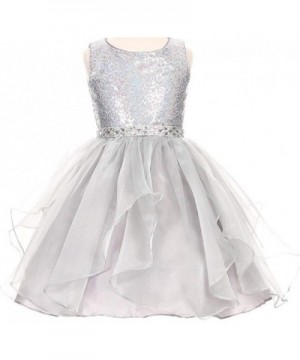 BluNight Collection Sparkling Organza Dresses