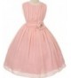 AkiDress Ruched Chiffon Flower Little