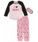 DKNY Girls 2 Piece Pajamas Sleep