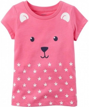 Carters Little Girls Bear T Shirt