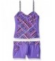 Free Country Blanket Bandeau Tankini