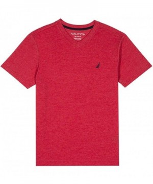 Nautica Short Sleeve V Neck T Shirt