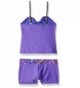 Trendy Girls' Tankini Sets