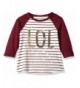 Crazy Girls Raglan Graphic Tee