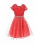 Flower Dress Tulle Skirt Pearl